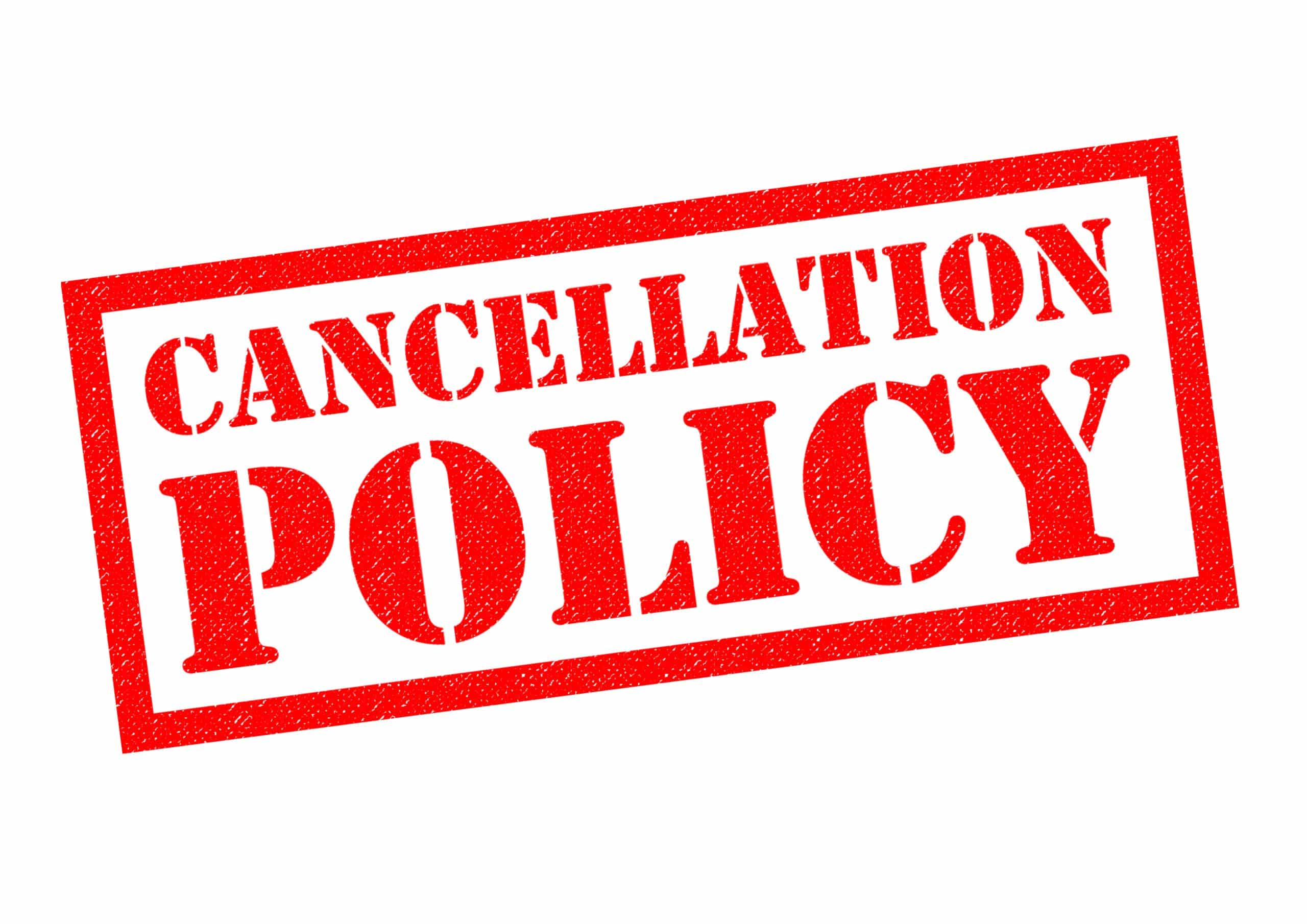 Cancellation policy for your property